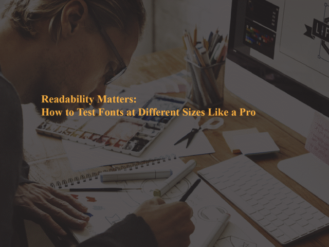 Readability Matters: How to Test Fonts at Different Sizes Like a Pro