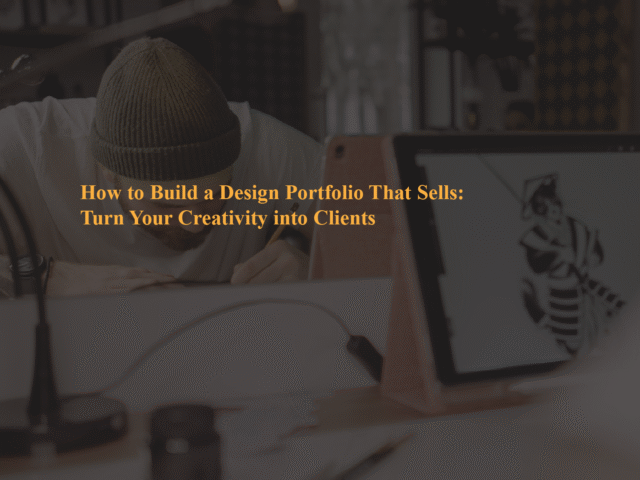 How to Build a Design Portfolio That Sells: Turn Your Creativity into Clients